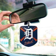 Detroit Tigers 2 Pack Air Freshener - Detroit Tigers