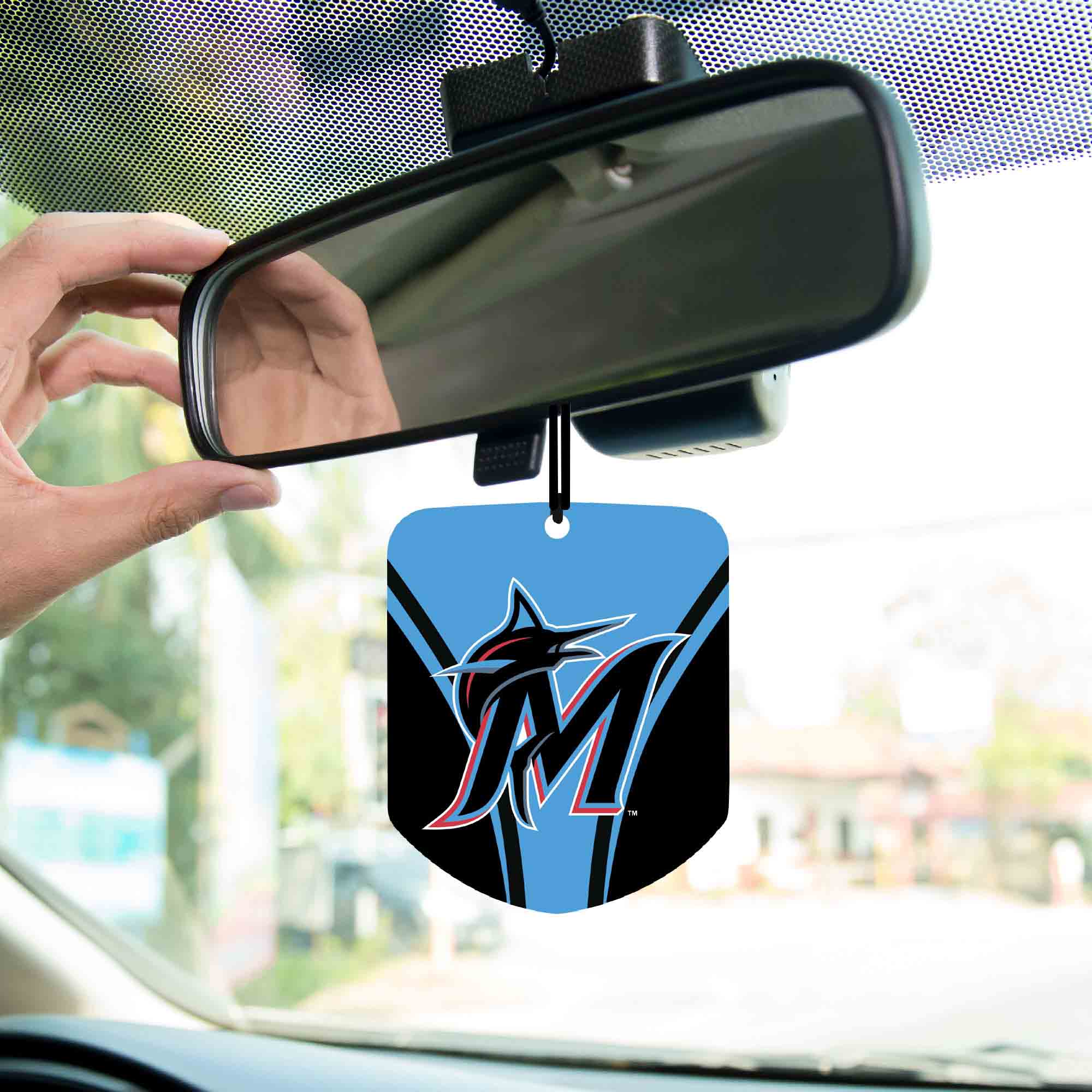 Miami Marlins 2 Pack Air Freshener - Miami Marlins