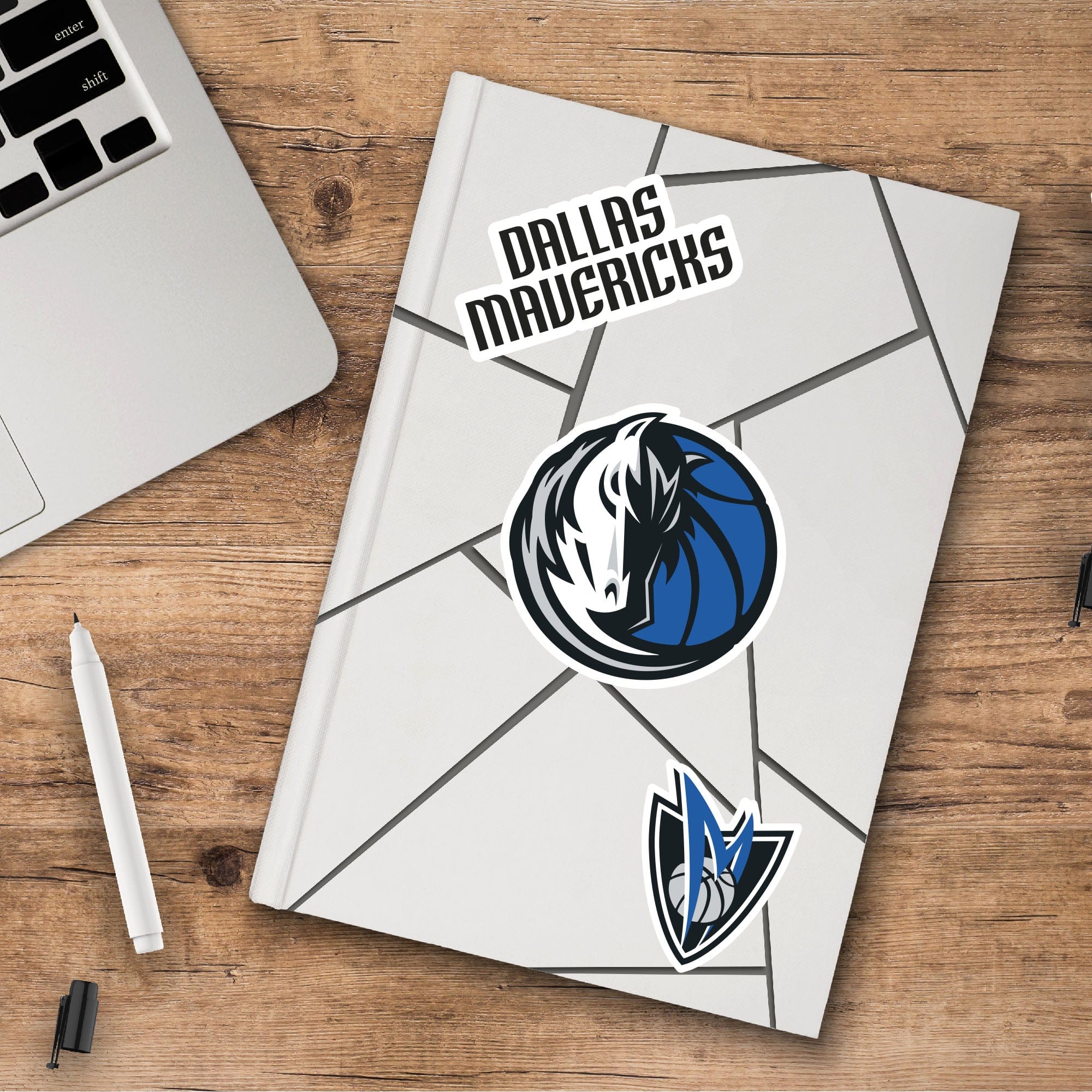 Dallas Mavericks 3 Piece Decal Sticker Set - Dallas Mavericks