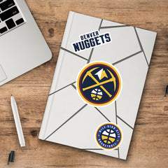 Denver Nuggets 3 Piece Decal Sticker Set