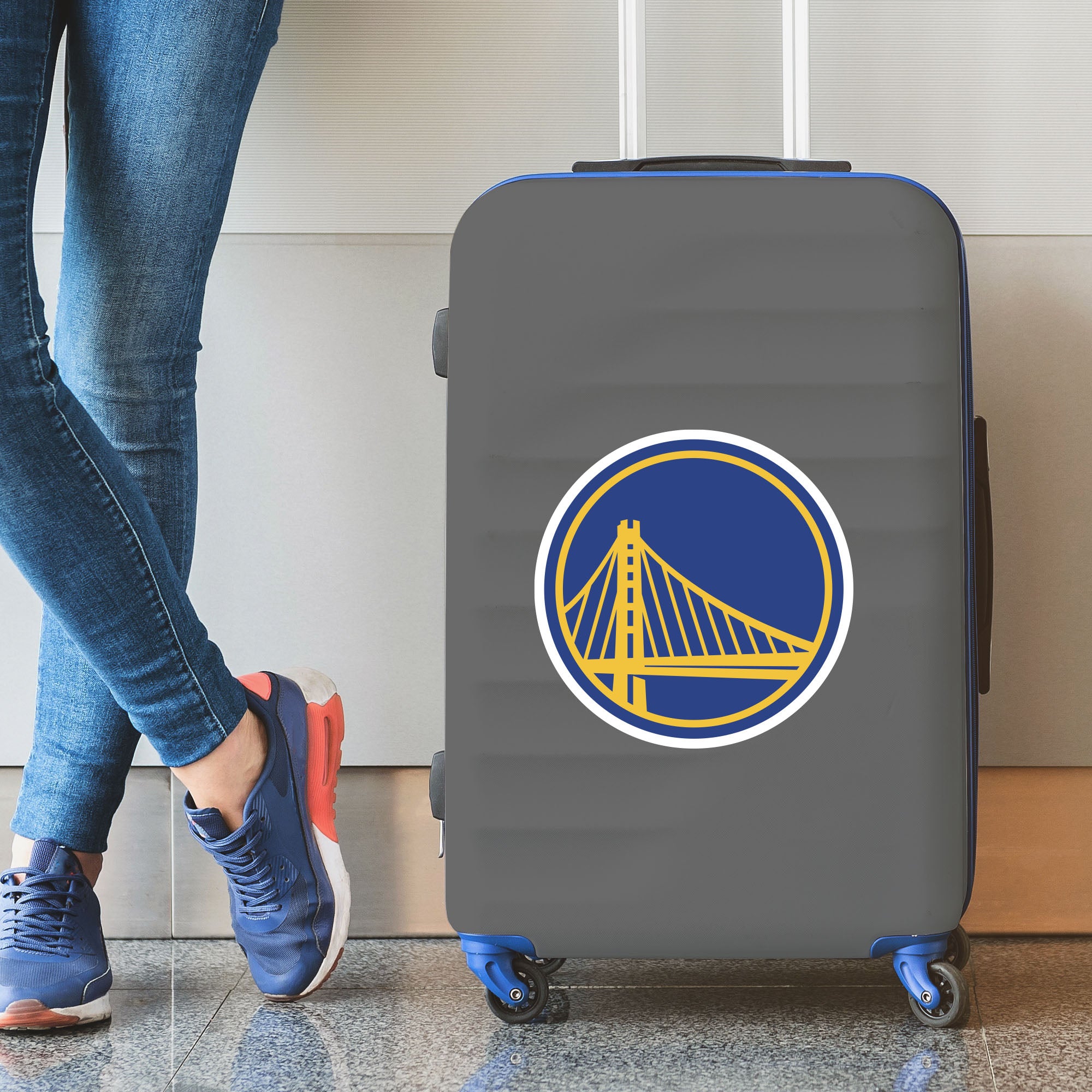 Golden State Warriors Large Decal Sticker