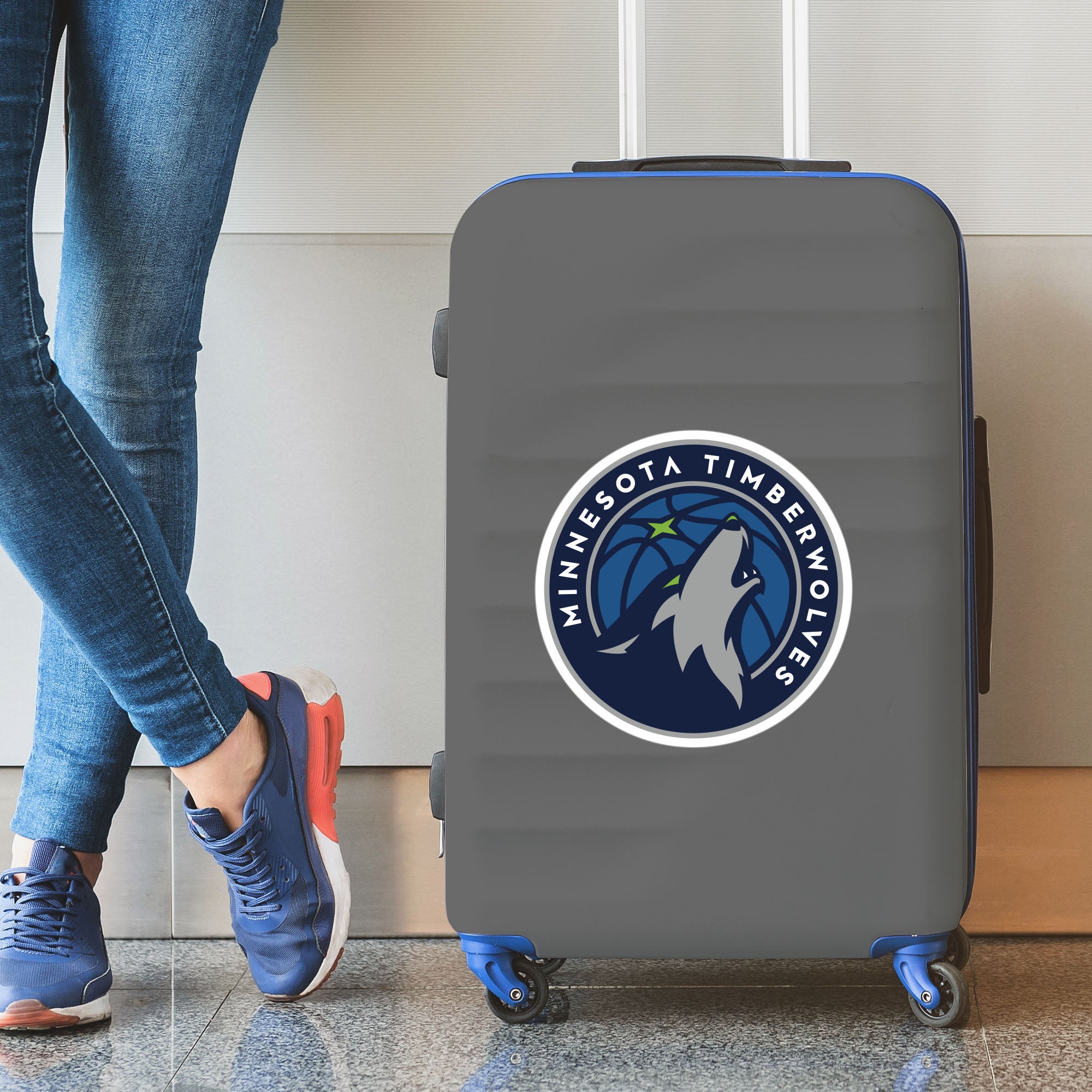 Minnesota Timberwolves Large Decal Sticker