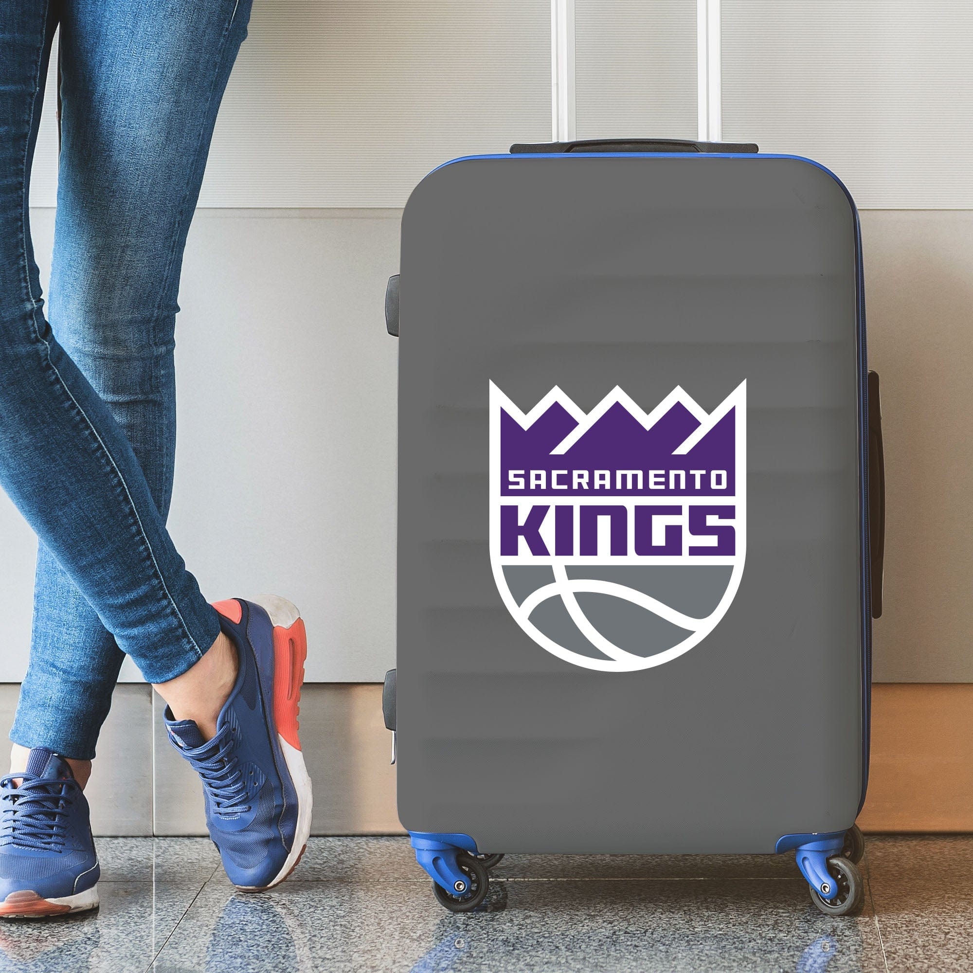 Sacramento Kings Large Decal Sticker - Sacramento Kings