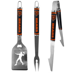 Chicago Bears 3 pc Steel BBQ Tool Set