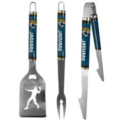 Jacksonville Jaguars 3 pc Steel BBQ Tool Set