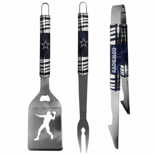 Dallas Cowboys 3 pc Tailgater BBQ Tools