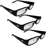 Denver Broncos Reading Glasses 3pk