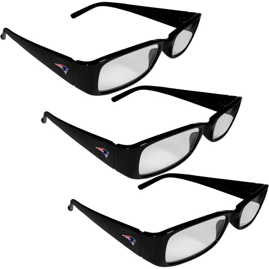 New England Patriots Reading Glasses 3pk - Siskiyou Buckle