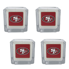 San Francisco 49ers Scented Candles, 4 pk