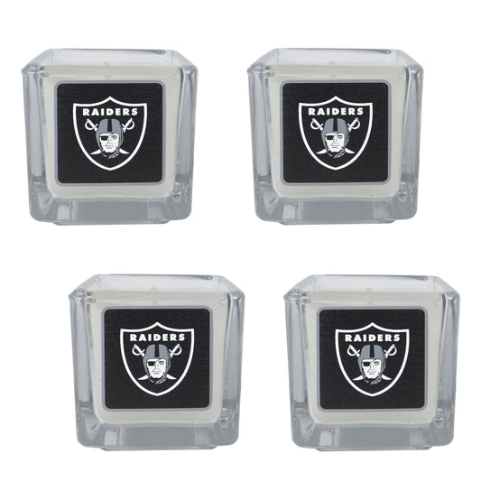 Velas perfumadas de Los Vegas Raiders, paquete de 4