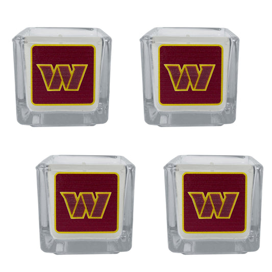 Washington Commanders Scented Candles, 4 pk