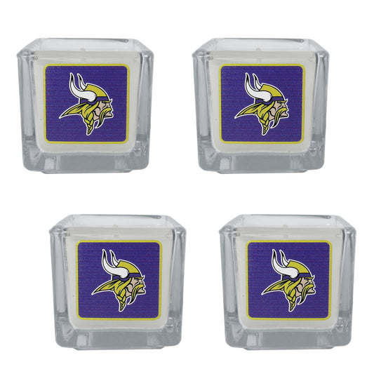 Minnesota Vikings Scented Candles, 4 pk - Minnesota Vikings