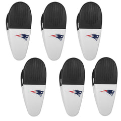 New England Patriots Chip Clip Magnets, 6pk