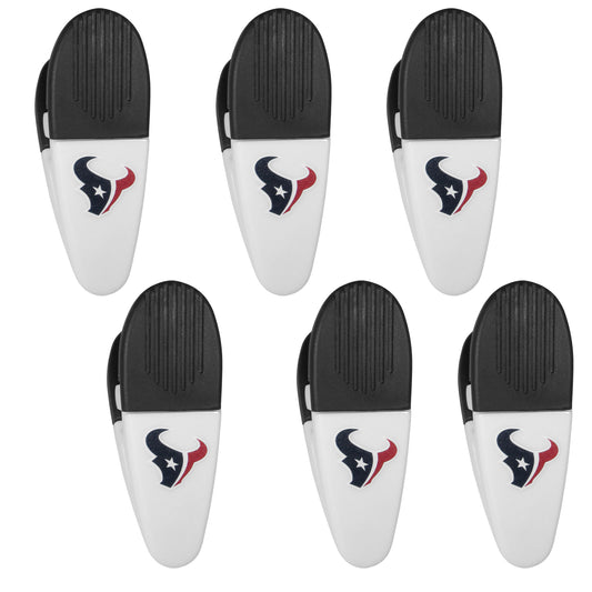 Houston Texans Chip Clip Magnets, 6pk