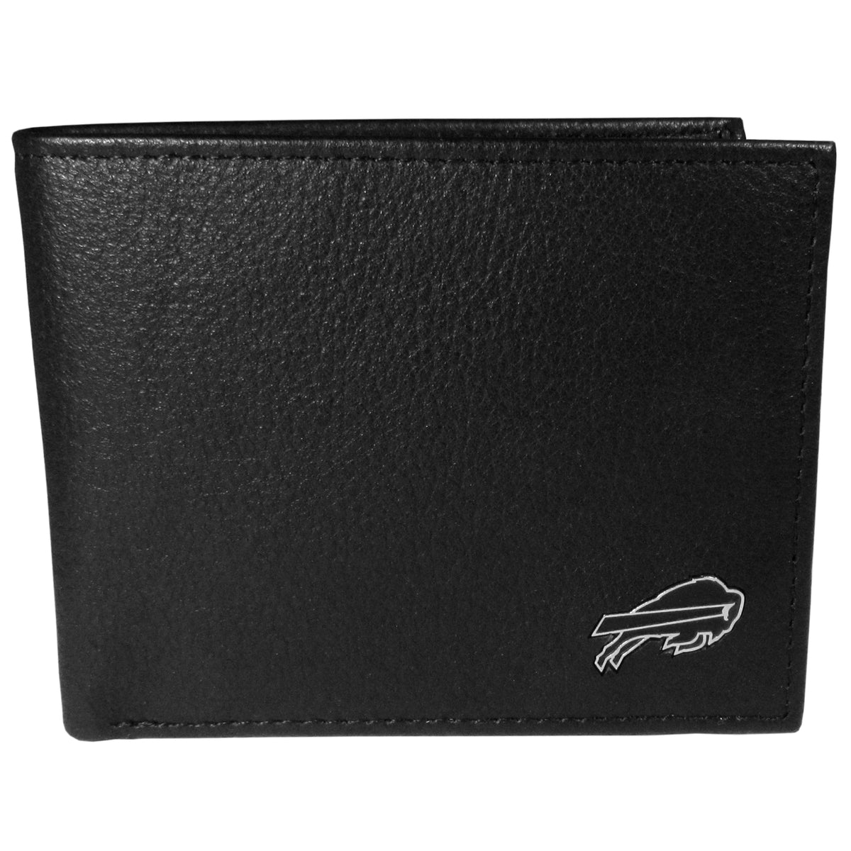 Buffalo Bills Leather Logo Bi-fold Wallet - Buffalo Bills