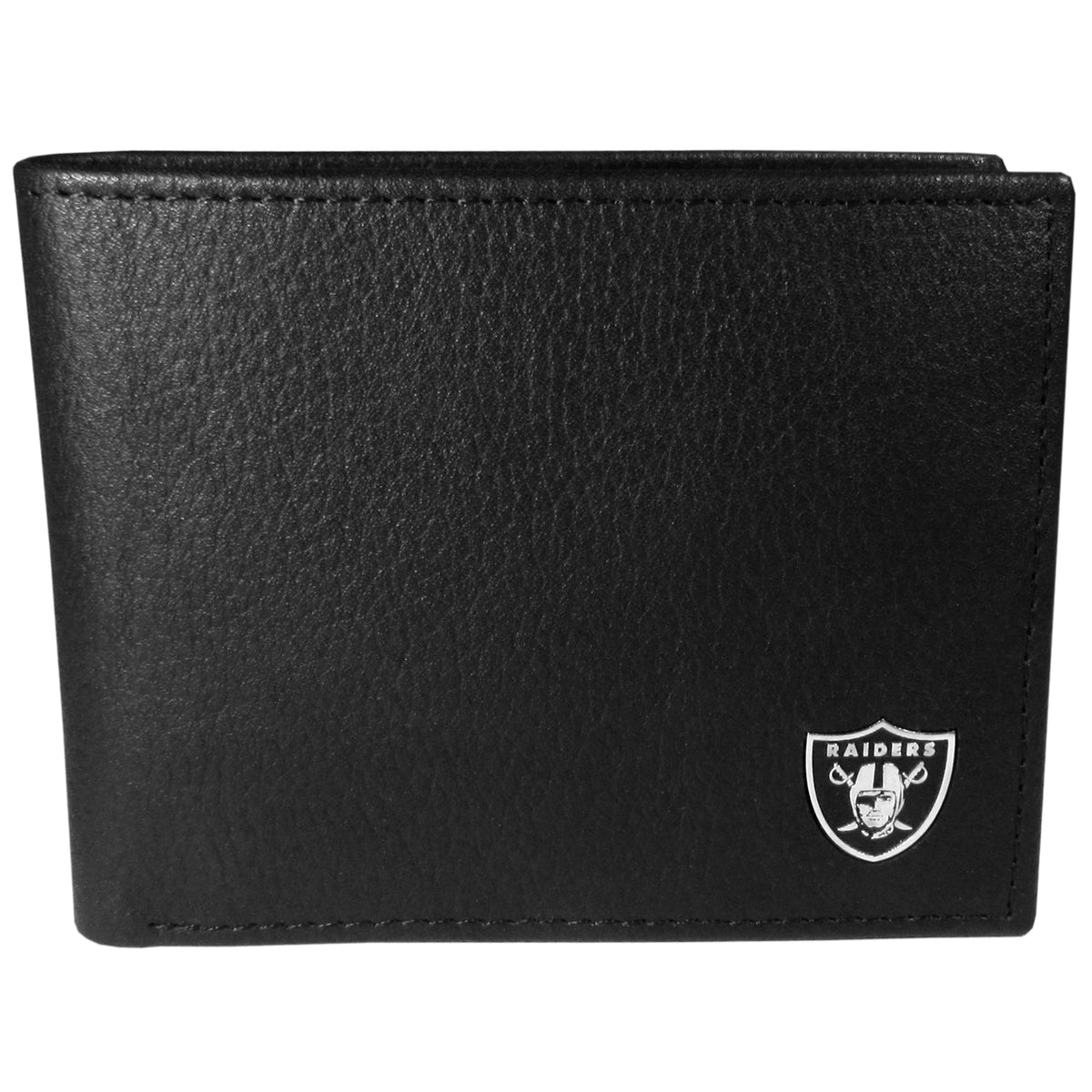 Las Vegas Raiders Leather Logo Bi-fold Wallet