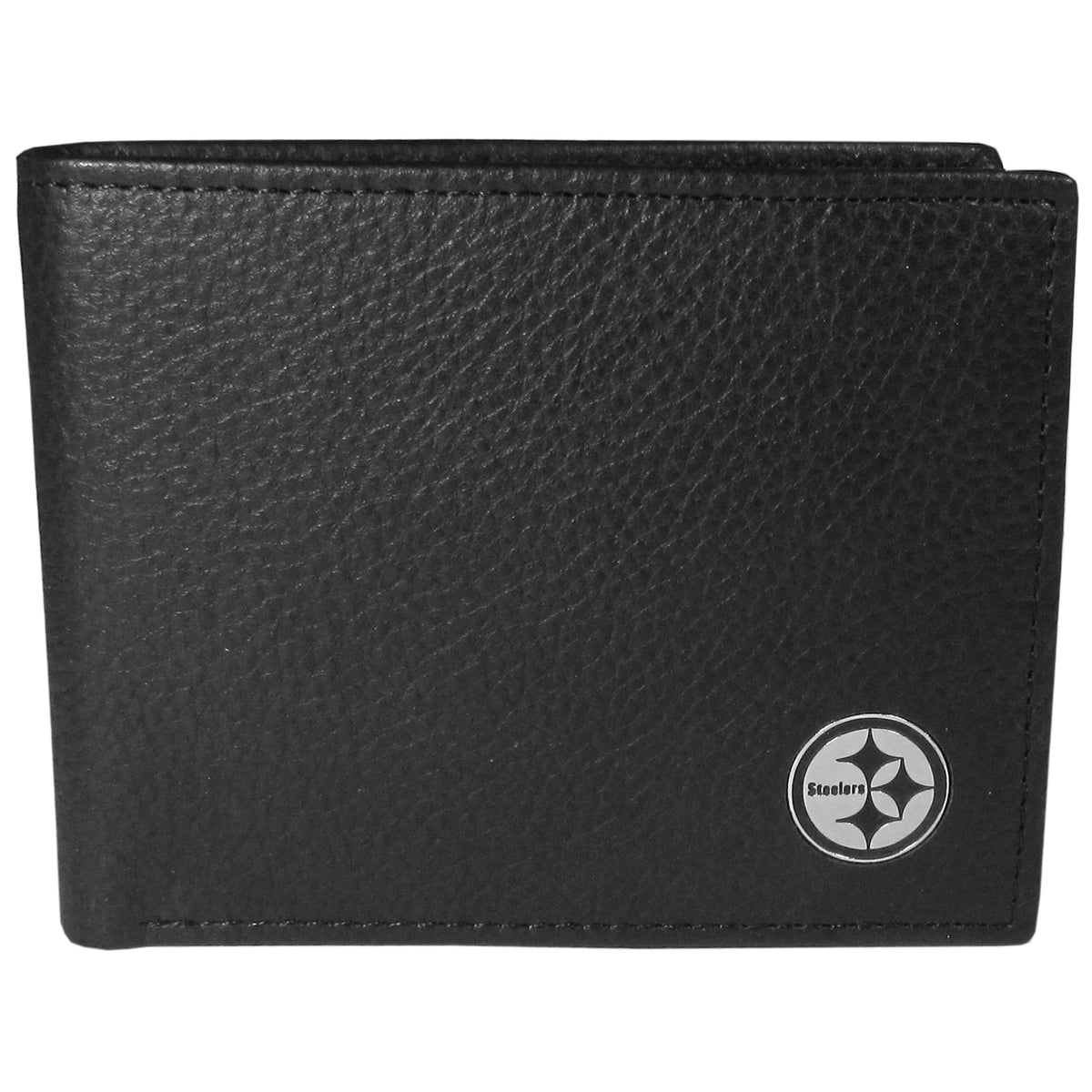 Pittsburgh Steelers Leather Logo Bi-fold Wallet