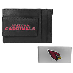 Arizona Cardinals Leather Cash & Cardholder & Money Clip