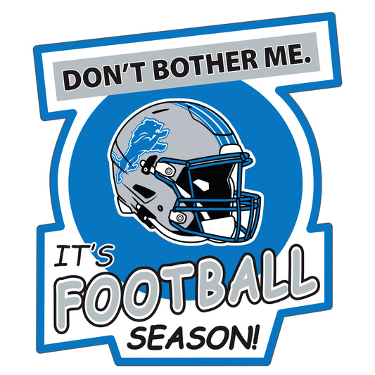 Detroit Lions Don't Bother Me Auto Decal - Detroit Lions