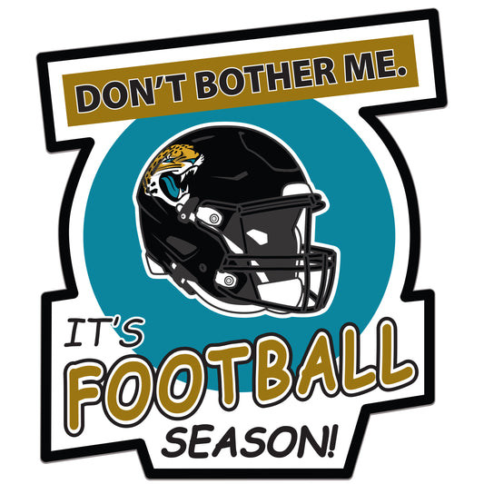 Jacksonville Jaguars Don't Bother Me Auto Decal