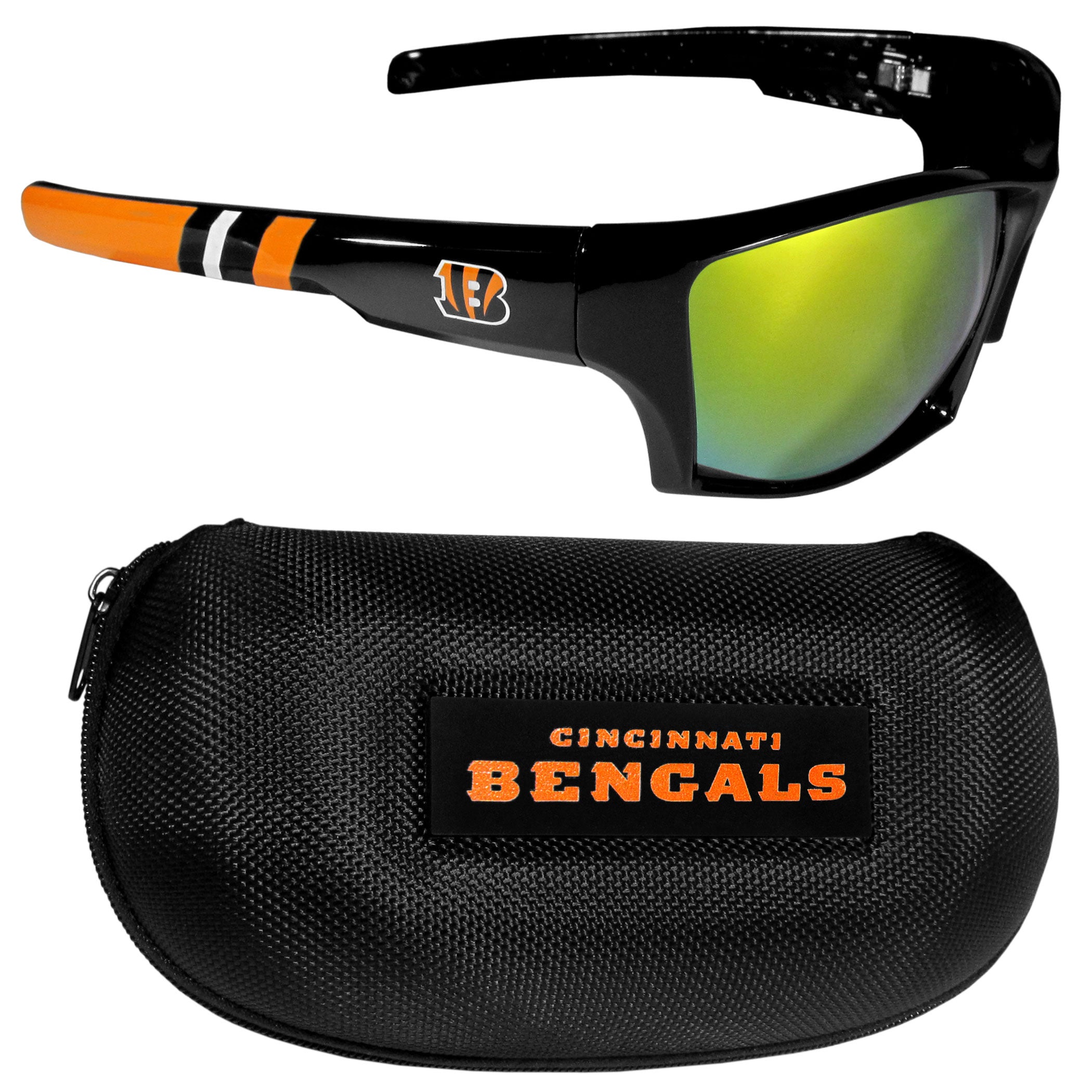 Cincinnati Bengals Edge Wrap Sunglass and Case Set