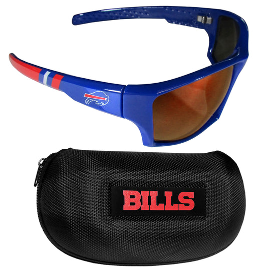 Buffalo Bills Edge Wrap Sunglass and Case Set