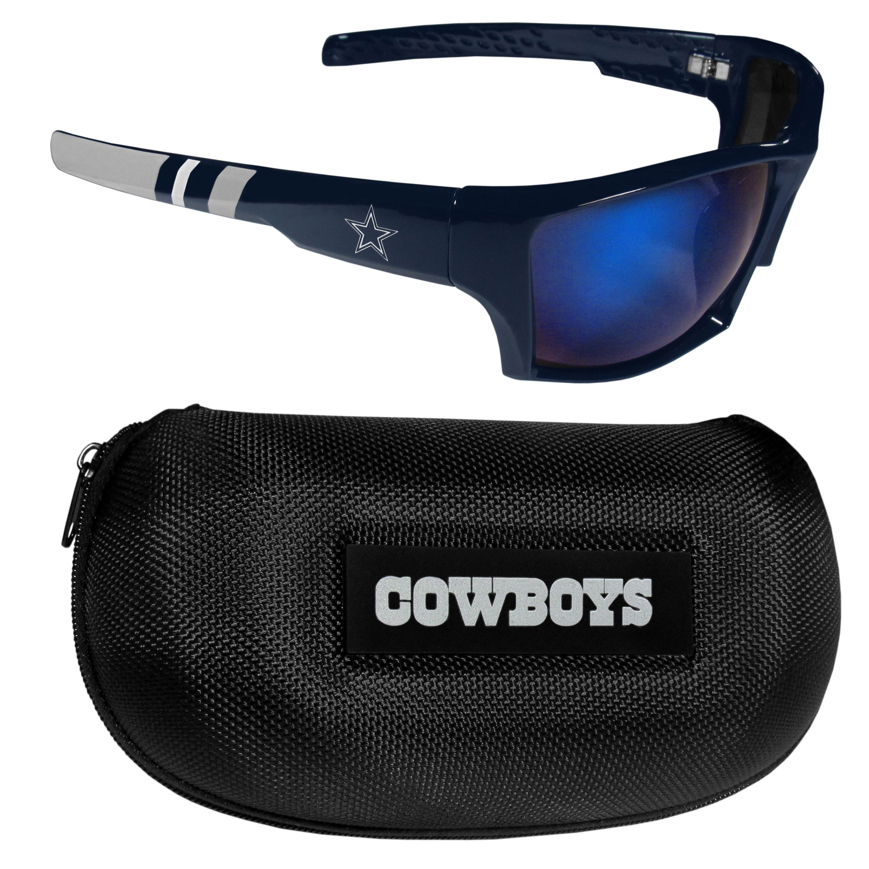 Dallas Cowboys Edge Wrap Sunglass and Case Set