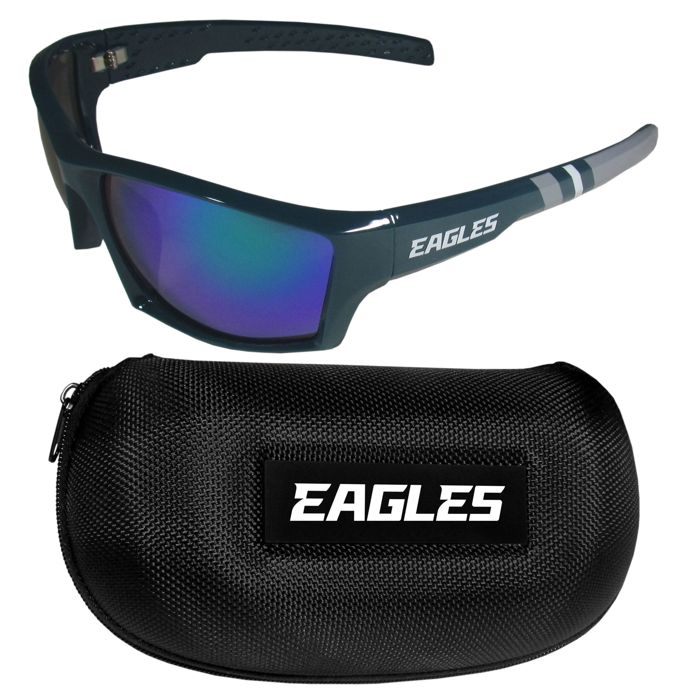 Philadelphia Eagles Edge Wrap Sunglass and Case Set