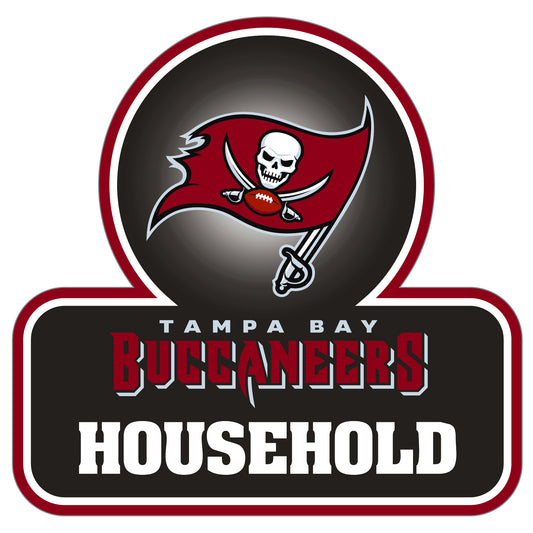 Tampa Bay Buccaneers Household Auto Decal