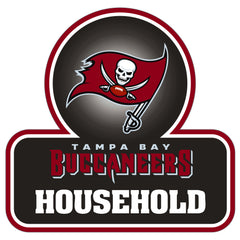 Calcomanía para el hogar de los Tampa Bay Buccaneers