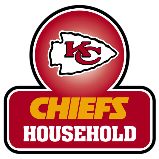 Kansas City Chiefs Household Auto Decal