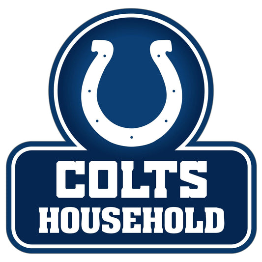 Calcomanía para el hogar de los Indianapolis Colts