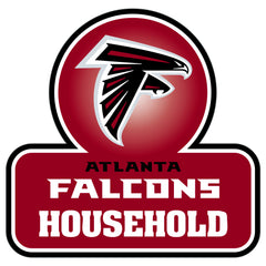 Atlanta Falcons Household Auto Decal