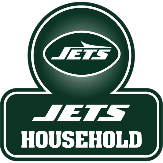 New York Jets Household Auto Decal