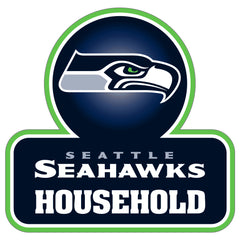 Calcomanía para el hogar de los Seattle Seahawks