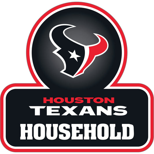 Calcomanía para el hogar de los Houston Texans