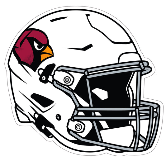 Arizona Cardinals Helmet Auto Decal - Arizona Cardinals