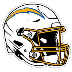 Calcomanía para el casco de Los Angeles Chargers