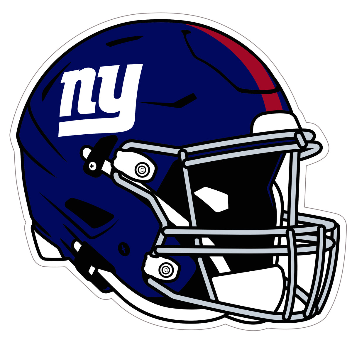 New York Giants Helmet Auto Decal