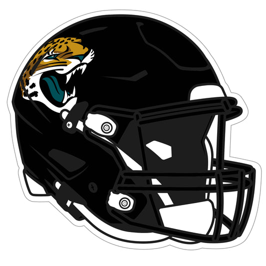 Calcomanía para el casco de los Jacksonville Jaguars