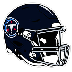 Tennessee Titans Helmet Auto Decal