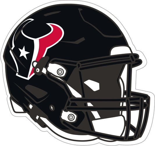 Houston Texans Helmet Auto Decal