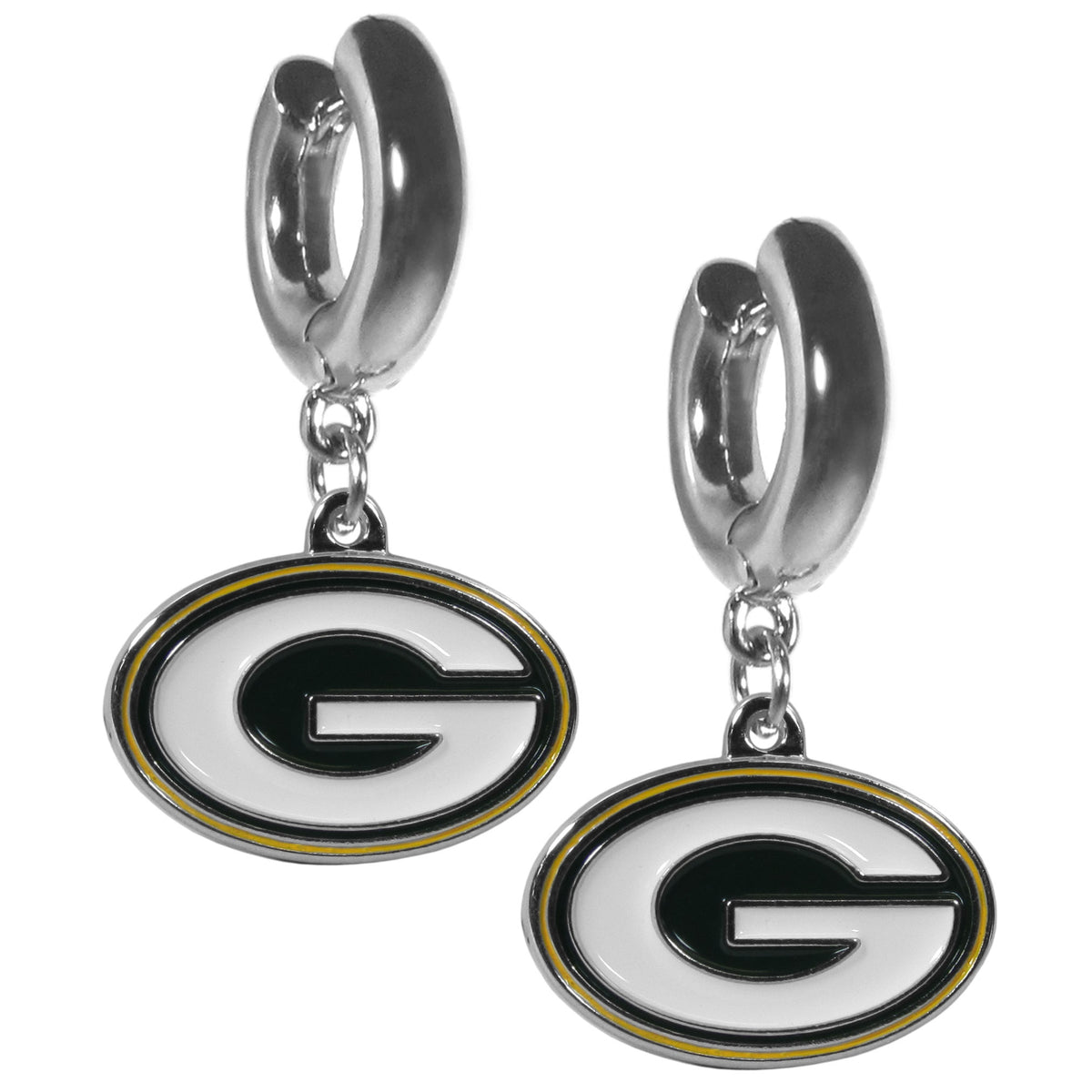 Green Bay Packers Huggie Hoop Earrings