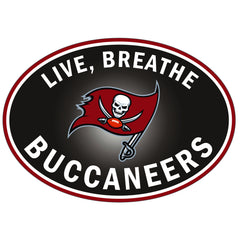 Tampa Bay Buccaneers Live-Breath Auto Decal