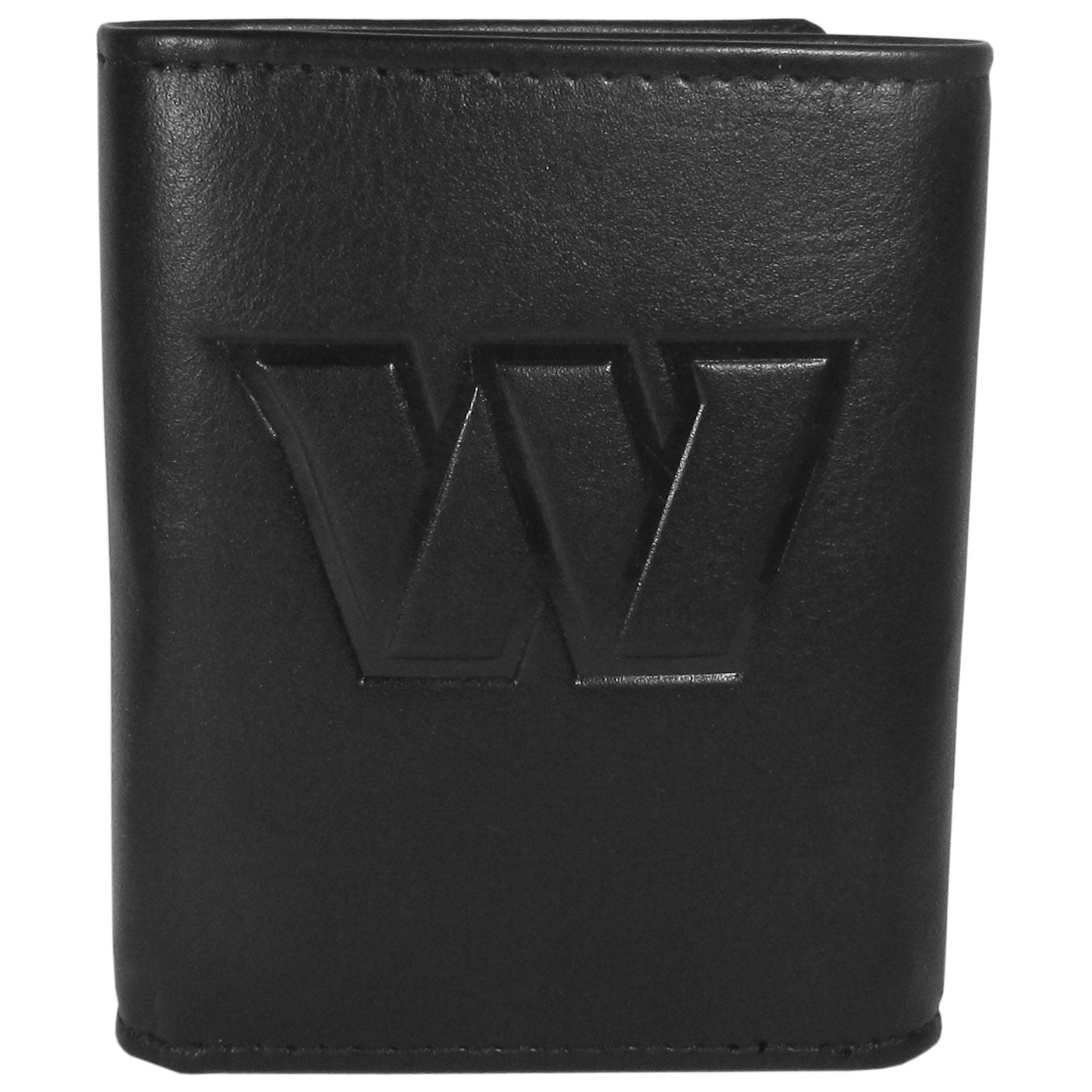 Washington Commanders Embossed Leather Tri-fold Wallet