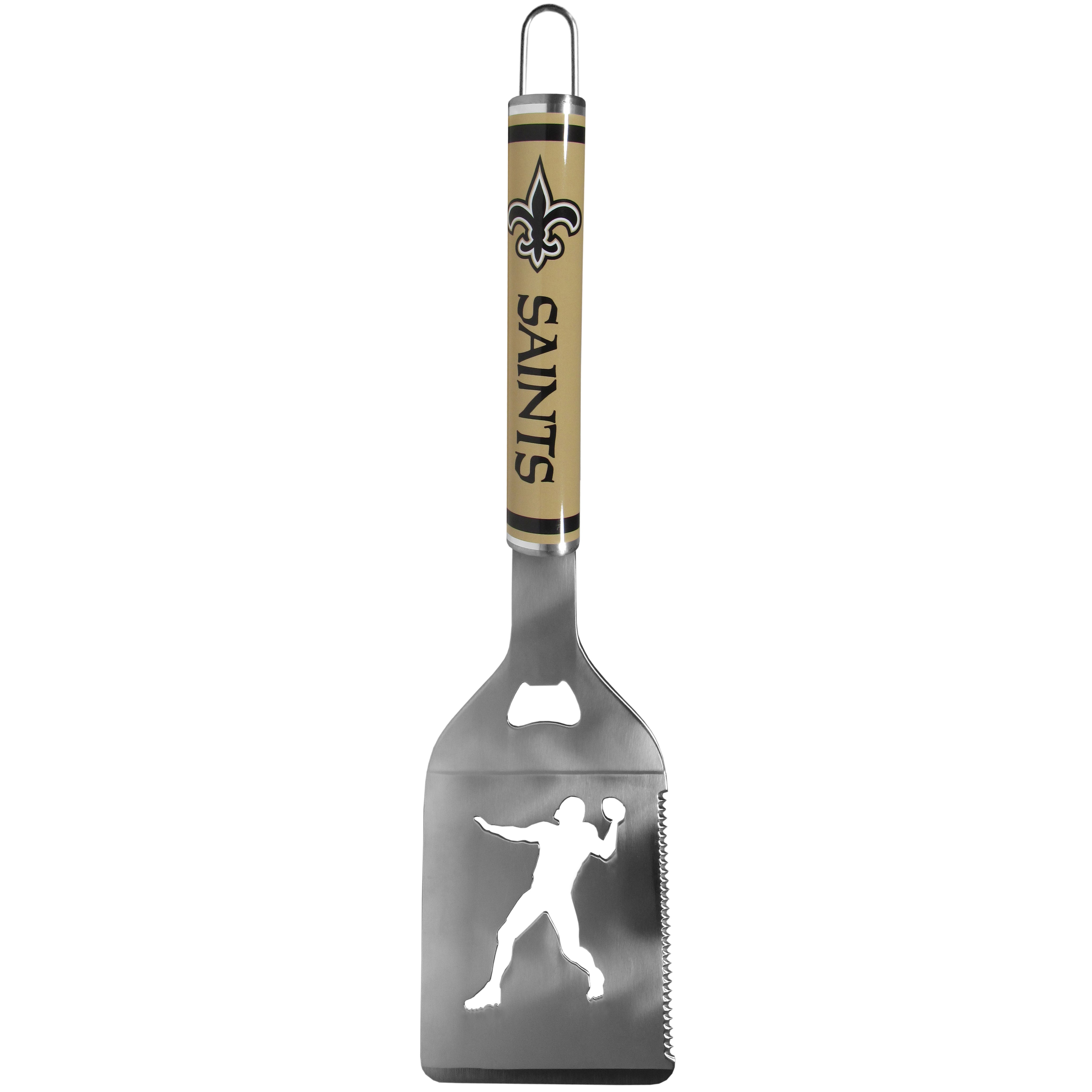 New Orleans Saints Steel BBQ Spatula