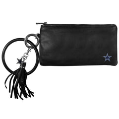 Cartera de cuero con pulsera para mujer de los Dallas Cowboys