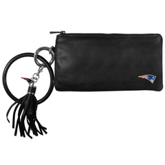 New England Patriots Leather Women's Bracelet Wallet - New England Patriots