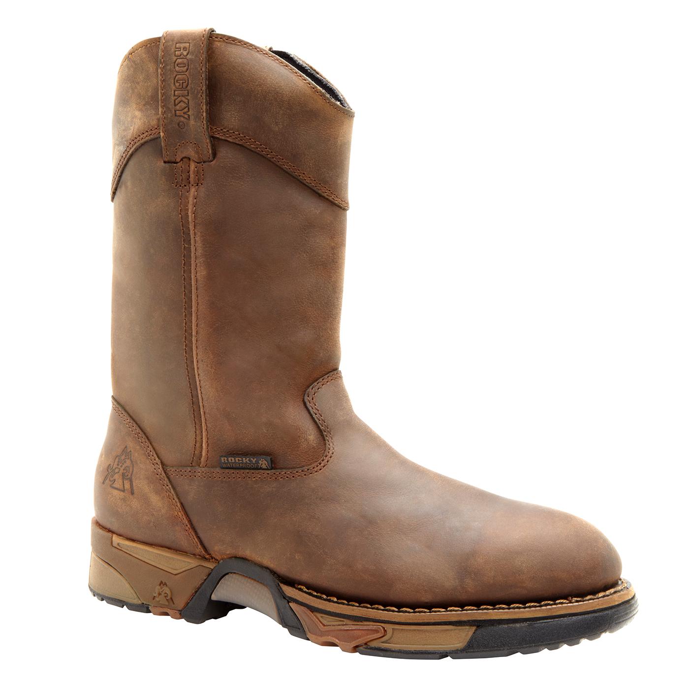 Rocky Aztec Waterproof Wellington Work Boot