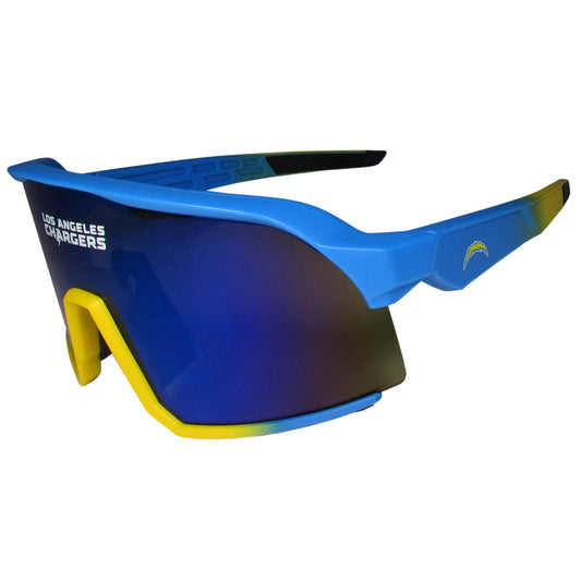 Los Angeles Chargers Navigator Shield Sunglasses